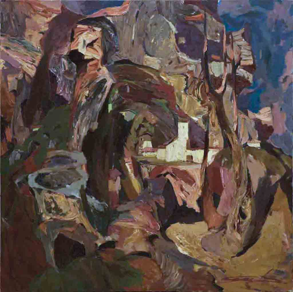 Tavrida. Canvas, oil.  Size: 150х150. Year: 2002